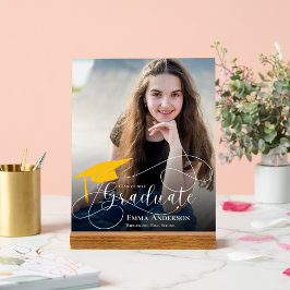 Kategorie der Ankündigung von Schulabschlüssen für Acrylschild