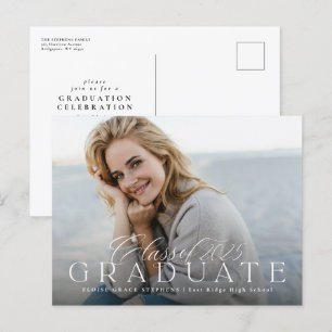 Kategorie der Einladung zum Abschluss 2025 Postkarte