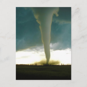 Kategorie F5 Tornado nähert sich Elie Manitoba Postkarte