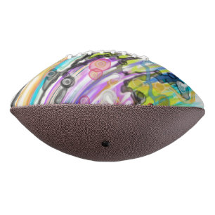 KATEGORIE FIVES SWIRLING ABSTRAKT ART DESIGN FOOTBALL