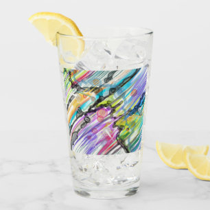 KATEGORIE FIVES SWIRLING ABSTRAKT ART DESIGN GLAS