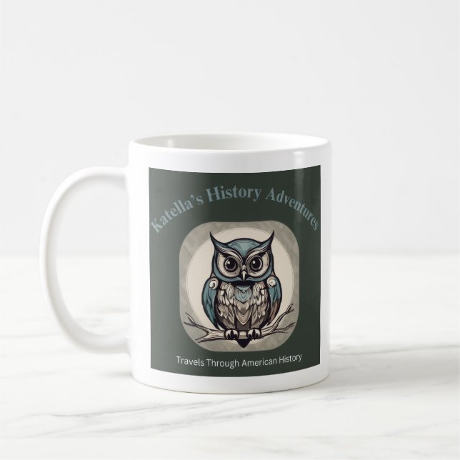 Katella's History Adventures Logo-Tasse Kaffeetasse (Links)