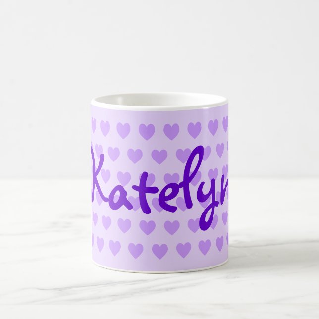 Katelyn in Lila Kaffeetasse (Mittel)