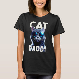 Kater Daddy Katzen Vater Tomcat Daddy Vatertag T-Shirt