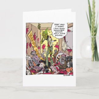 Kater Feiertagskarte