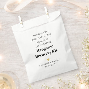 Kater halten nur einen Tag Lustiges Recovery-Kit Geschenktütchen