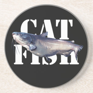 Katfisch Getränkeuntersetzer