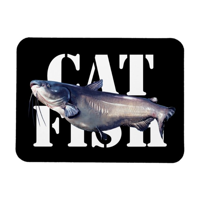 Katfisch Magnet (Horizontal)