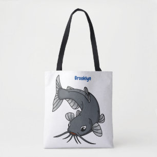 Katfish Cartoon Illustration