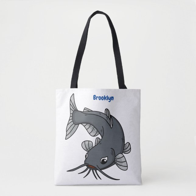 Katfish Cartoon Illustration (Vorderseite)