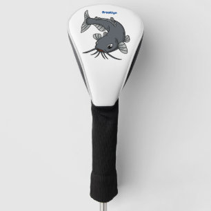 Katfish Cartoon Illustration Golf Headcover