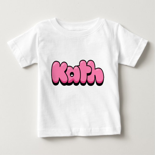 Kath Pink Baby T - Shirt (Vorderseite)