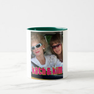 Kath und Kim Zweifarbige Tasse