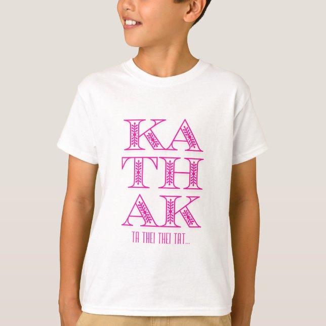 Kathak Dance T - Shirt (Vorderseite)