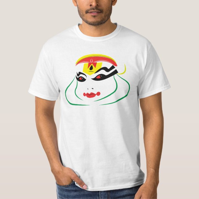 Kathakali kerala dance form name T-Shirt (Vorderseite)