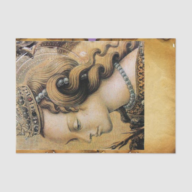 Katharina von Alexandria Seidenpapier (Vorderseite)