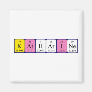Katharine Periodenmagnet Magnet