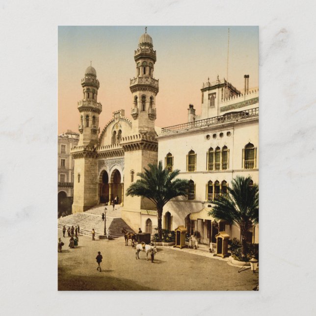 Kathedrale Algiers Algerien Postkarte (Vorderseite)
