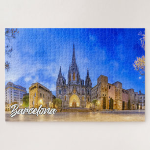 Kathedrale Barcelona, Barcelona, Spanien Puzzle