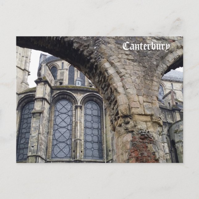 Kathedrale - Canterbury Postkarte (Vorderseite)