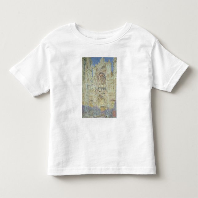 Kathedrale Claude Monets | Rouen an Kleinkind T-shirt (Vorderseite)