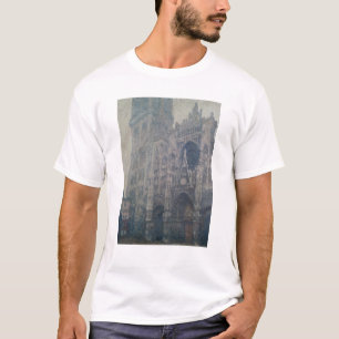 Kathedrale Claude Monets   Rouen, nach Westen T-Shirt