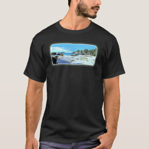 Kathedrale Cove Coromandel Neuseeland Kiwi Strand  T-Shirt