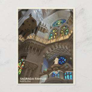 Kathedrale der Sagrada Familia Postkarte