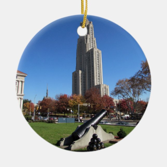 Kathedrale des Lernens der Universität von Keramikornament (Vorne)