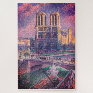 KATHEDRALE DES NOTRE DAME WATERCOLOR 6 PUZZLE