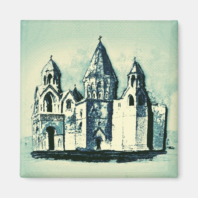Kathedrale Etchmiadzin Magnet (Vorne)