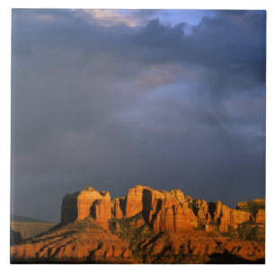 Kathedrale Felsen in Sedona Arizona Fliese