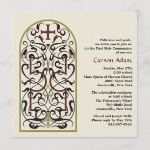 Kathedrale Fenster Religiöse Einladung