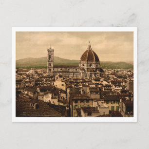 Kathedrale Florenz, Toskana, Italien Postkarte