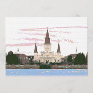 Kathedrale, Jackson Square, New Orleans Save The Date