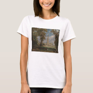 Kathedrale John Constables Salisbury vom Bish T-Shirt