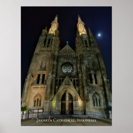 Kathedrale Katholische Kirche Neo Gotische Archite Poster