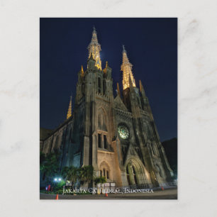 Kathedrale Katholische Kirche Neo Gotische Archite Postkarte