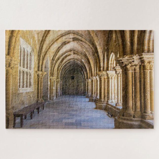 Kathedrale Kloster Puzzle (Horizontal)