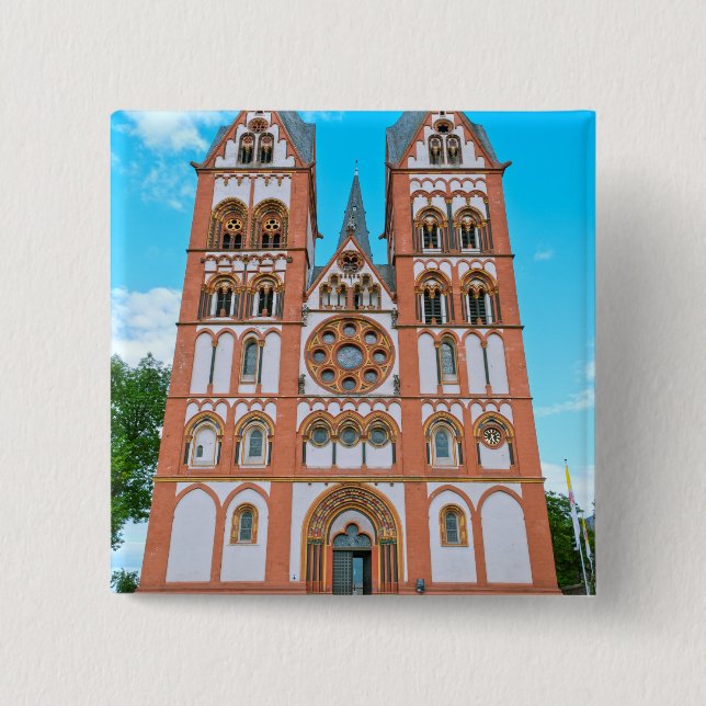 Kathedrale Limburg Button (Vorderseite)