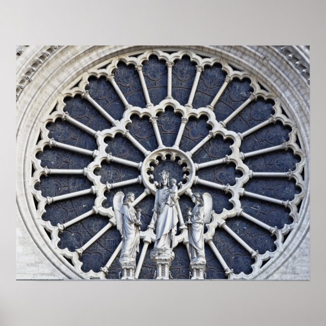 Kathedrale Notre Dame, Details Poster (Vorne)