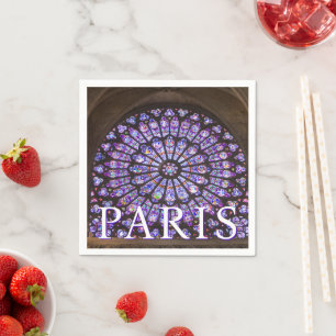 Kathedrale Notre Dame   Paris, Frankreich Serviette