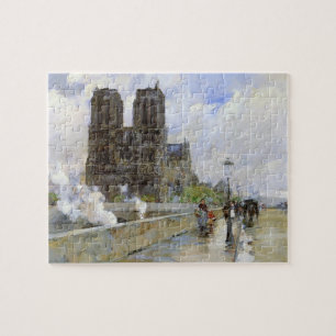 Kathedrale Notre Dame (Paris, Frankreich) (Vintage Puzzle