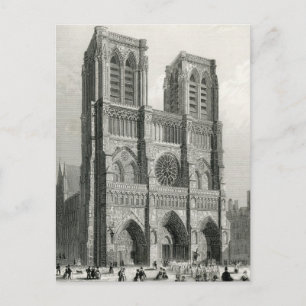 Kathedrale Notre Dame, Paris Postkarte