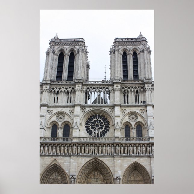 Kathedrale Notre Dame Poster (Vorne)