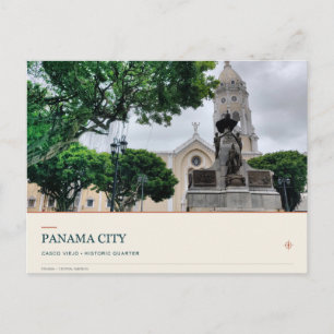 Kathedrale Platz Casco Viejo Postkarte