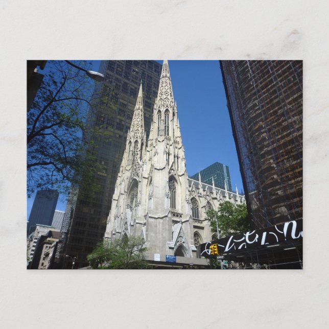 Kathedrale Postkarte (Vorderseite)