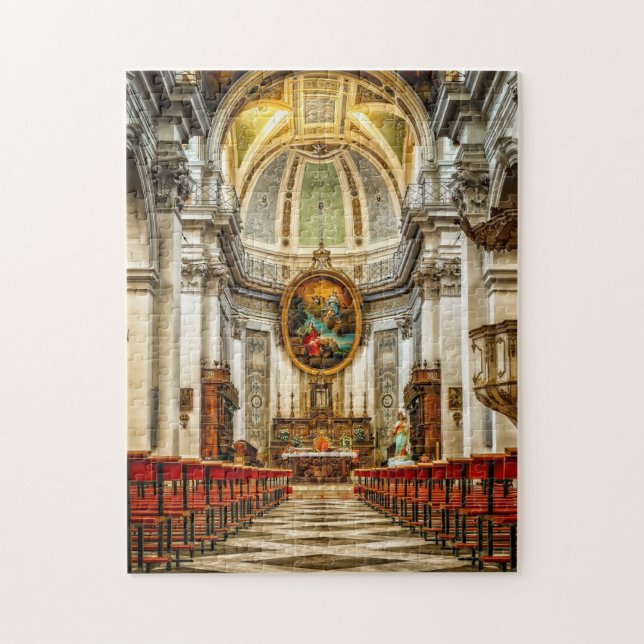Kathedrale Puzzle (Vertikal)