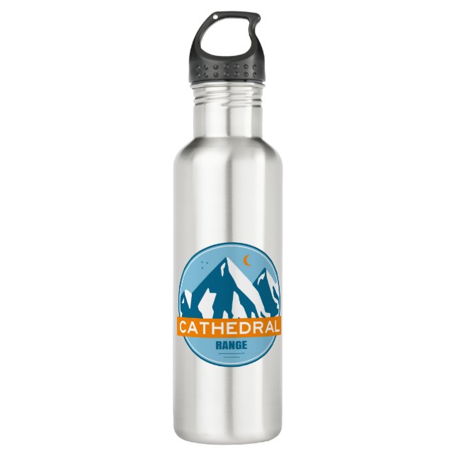 Kathedrale Range California Edelstahlflasche (Vorderseite)