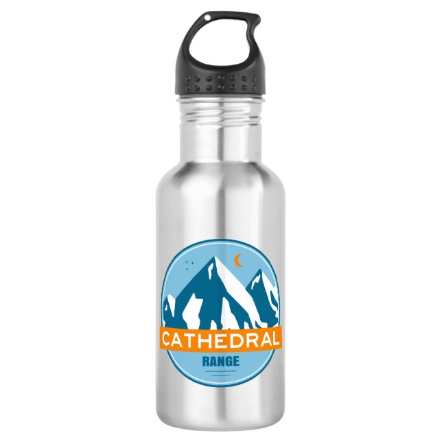 Kathedrale Range California Edelstahlflasche (Vorderseite)